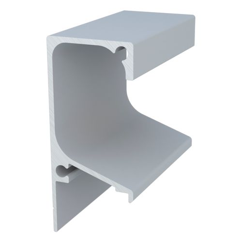 PUXADOR PERFIL RM-175 3 METROS PARA 18MM MATTE ESCURO ROMETAL