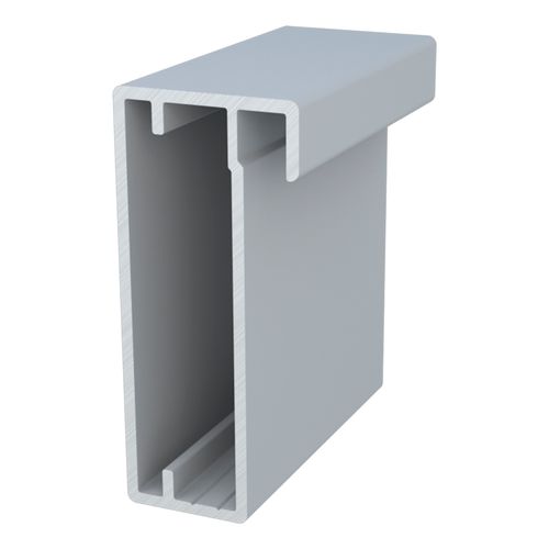 Perfil Rm-059 3 Metros Vidro de 4mm Inox Polido Rometal