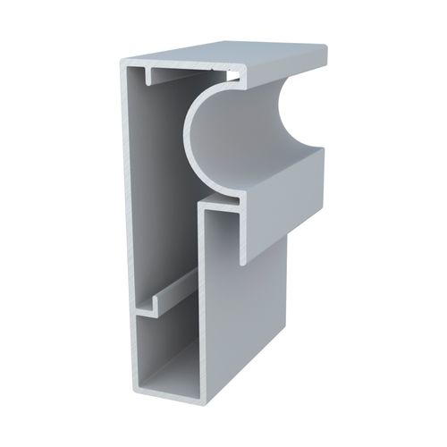 PUXADOR PERFIL RM-109 3 METROS VIDRO DE 4MM SUPRA NATURAL ROMETAL