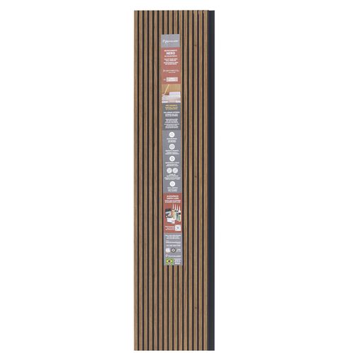 Conjunto com 6 Revestimentos Nero Frisado Jequitiba 280cm Santa Luzia