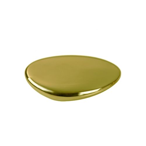Puxador Seixo Grande Gold Escovado Zen