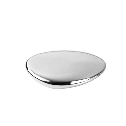 Puxador Seixo Grande Cromado Zen