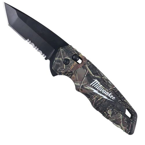 FACA LÂMINA DOBRÁVEL CAMUFLADA 1535 FASTBACK MILWAUKEE