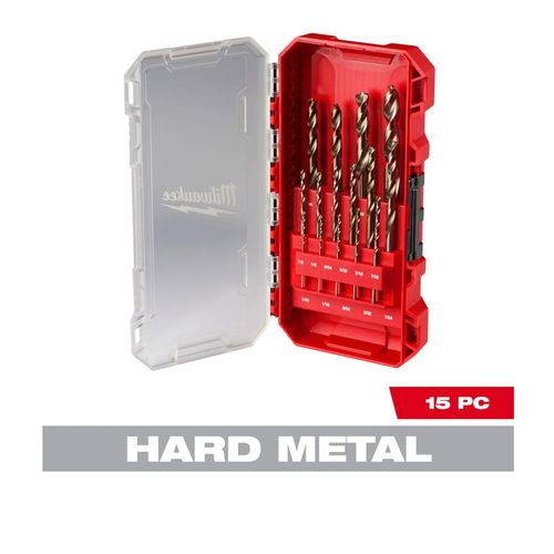 Kit Brocas de Cobalto 15 Peças 4670 Milwaukee