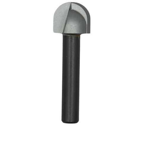 Fresa Meia Cana Ponta U 12,7mm Haste 6mm Radix