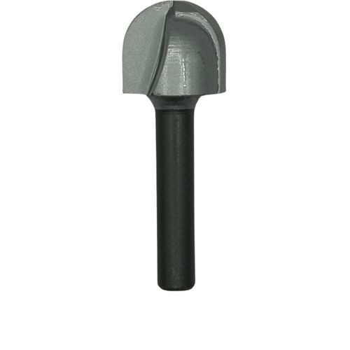 Fresa Meia Cana Ponta U 19,05mm Haste 6mm Radix