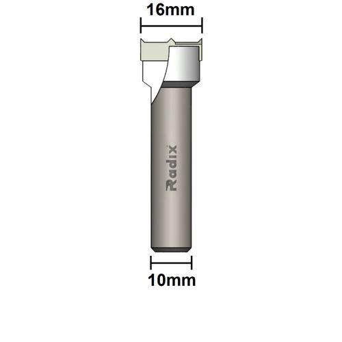 BROCA PROFISSIONAL CORTE Ø16MM HASTE 10MM RADIX