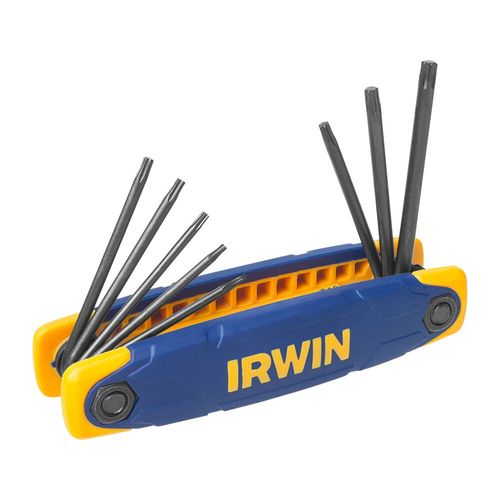 JOGO DE CHAVE COM PONTA TORX CANIVETE 8 PEÇAS IW10766 IRWIN