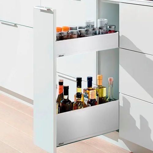 Porta Tempero Space Twin Blumotion 770x450mm Branca Blum