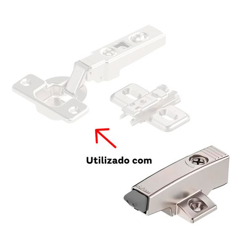Amortecedor Adaptador Blumotion para Dobradiça Reta Blum
