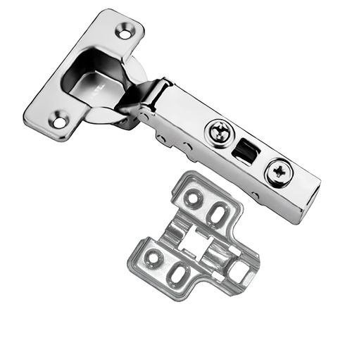 Dobradiça Metalla Reta Clip On Automática 105º Hafele