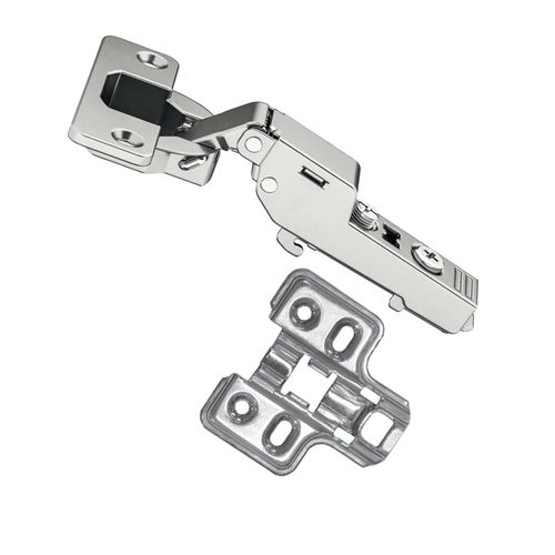 DOBRADIÇA METALLA CURVA CLIP ON AUTOMÁTICA 105º HAFELE