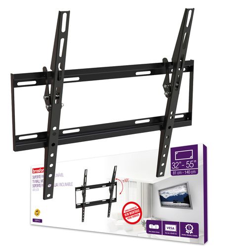 Suporte para Tv Inclinável 32” a 55” Sbrp 415 Brasforma