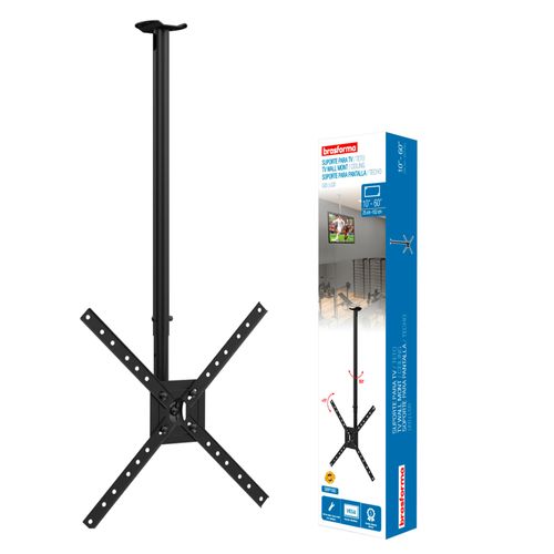 SUPORTE PARA TV DE TETO ARTICULADO 10” A 60” SBRP 150 BRASFORMA