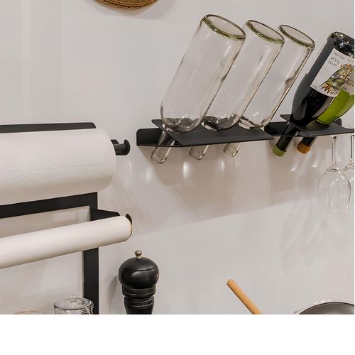 Adega para 3 Garrafas Cinza Organize 260x50x115mm 6451 Masutti