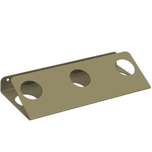 Adega para 3 Garrafas Dourado Organize 260x50x115mm 6451 Masutti