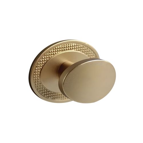 Puxador Beetle com Base Granado Dourado Matte Zen