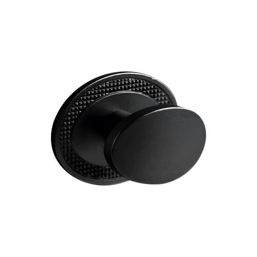 Puxador  Beetle com Base Granado Preto Zen