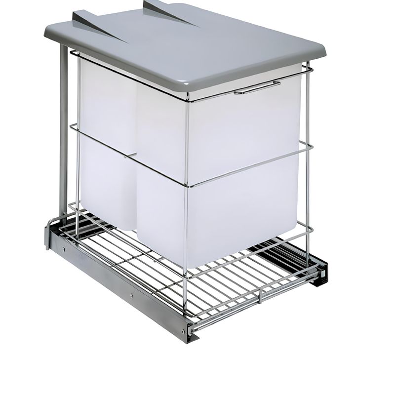Lixeira 18l dupla com corredica telesopica 370mm inox 4431 Masutti 48632_0.jpg