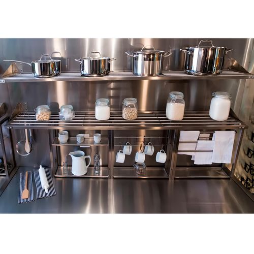 Prateleira Air 4499 Interna 1070mm Inox Masutti