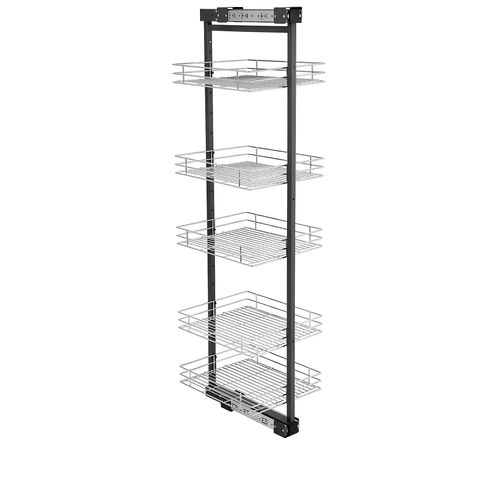 Coluna Deslizante com 5 Cestos 4717 Inox Masutti