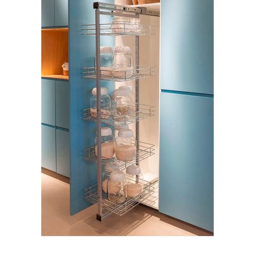 Coluna Deslizante com 5 Cestos 4717 Inox Masutti