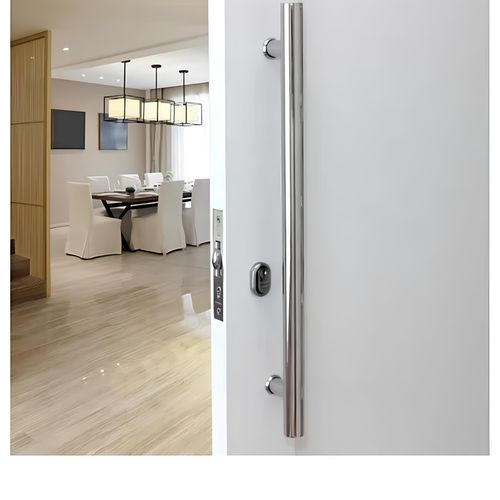 Puxador Duplo Tubular 400mm Inox Polido Geris