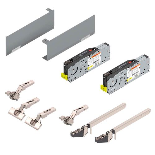 Kit Aventos HF Top 620/910mm x 600/1200mm 5.0 a 14.7kg Blum