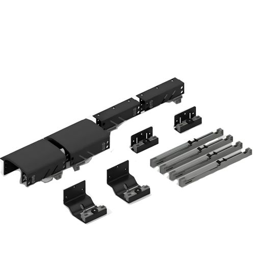 Kit Dominus 2 Portas Pesado 50 a 80kg Titânio Rometal