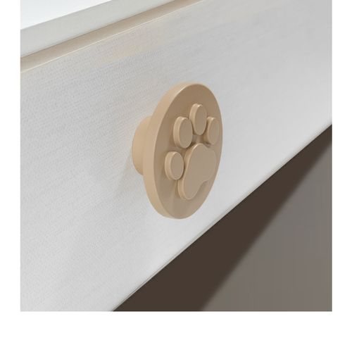 Puxador Infantil Coin Miumiu 55mm Damasco Zen