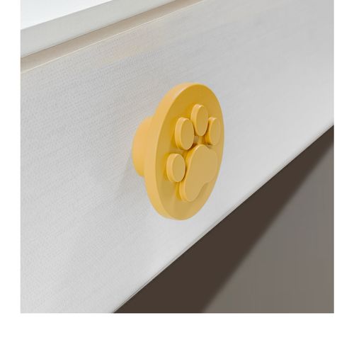 Puxador Infantil Coin Miumiu 55mm Giallo Zen