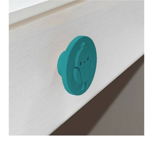 Puxador Infantil Coin Piupiu 55mm Amalfi Zen