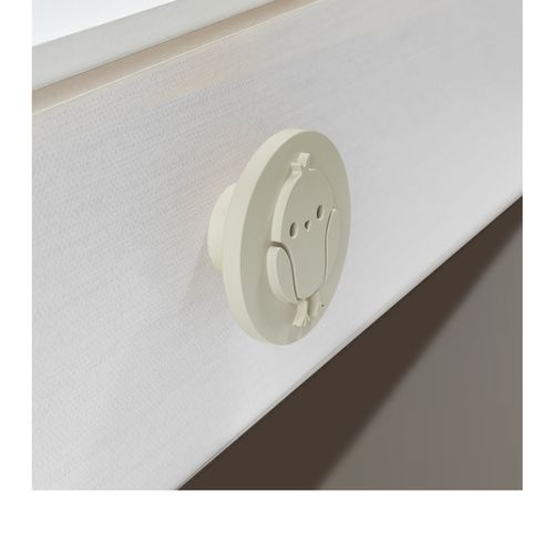 Puxador Infantil Coin Piupiu 55mm Fieno Zen