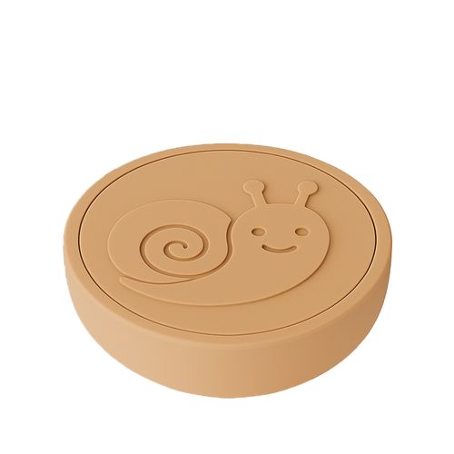 Puxador Infantil Pignatta Caracol 62mm Damasco Zen