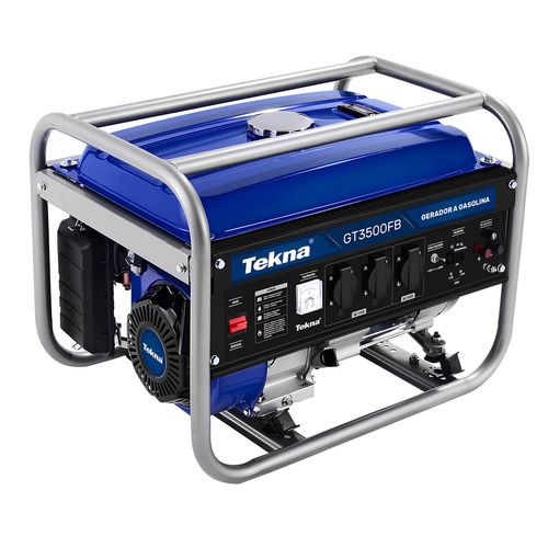 Gerador a Gasolina GT3500AW Bivolt 3100W 4 Tempos Tanque 15L Tekna
