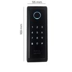 Fechadura Eletronica SL140B Biometrica De Sobrepor Preta Papaiz 80806_03.jpg