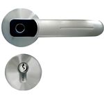 Fechadura Eletronica Com Biometria SL135 De Embutir Prata Papaiz 80811_0.jpg