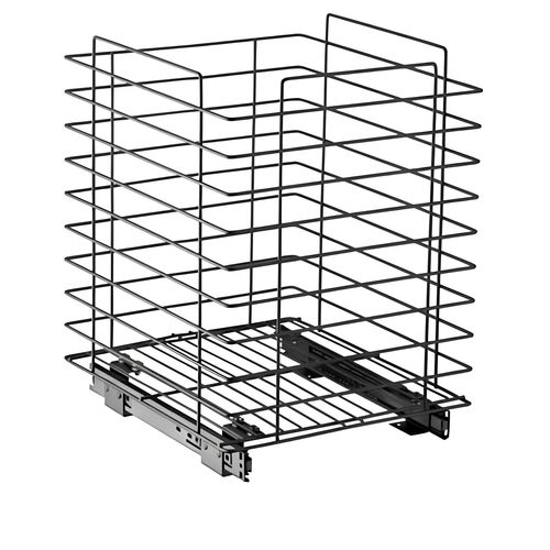 Tulha Deslizante sem Blindagem 45kg 230 X 445 X 380mm Preto Fosco Schmitt