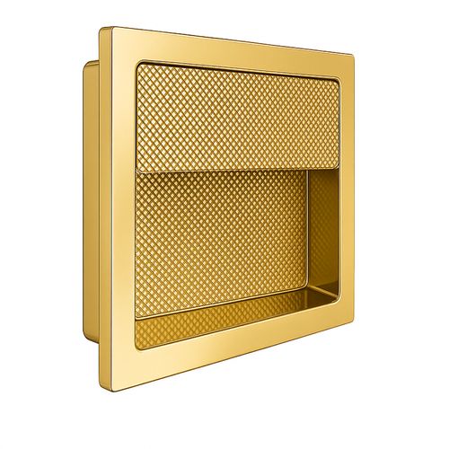 Puxador Udine 98x98mm Gold Zen