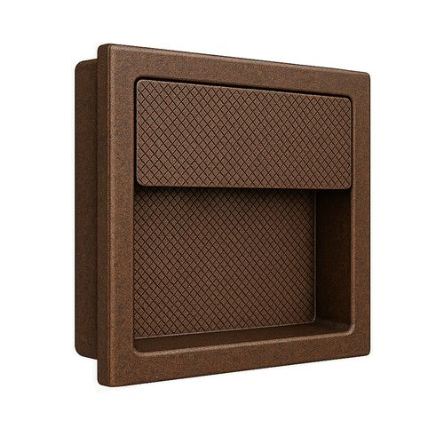 Puxador Udine 98x98mm Vecchio Metallo Zen