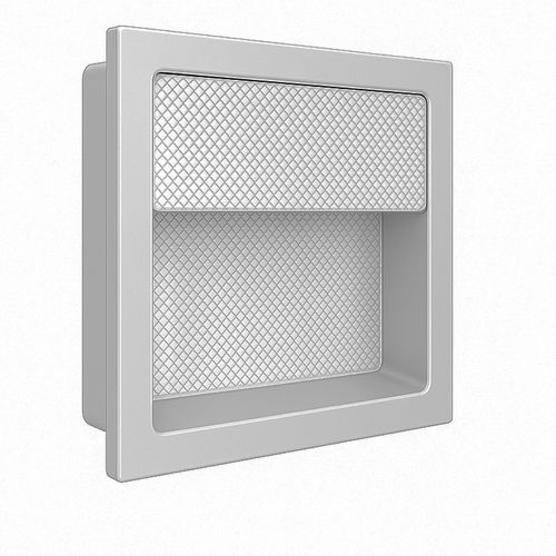 Puxador Udine 98x98mm Fosco Zen