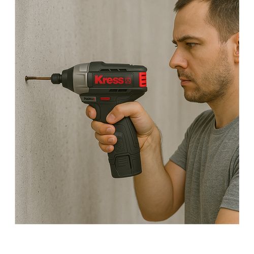 Parafusadeira de Impacto KUB50.2 Brushless 12V a Bateria Kress
