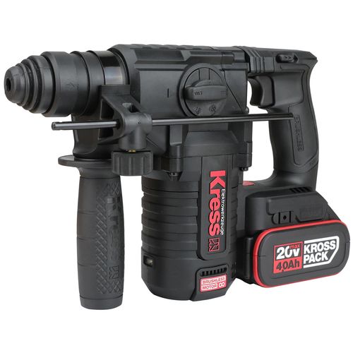Martelete Perfurador/Rompedor KUC61 a Bateria 20V Brushless 24 mm Kress
