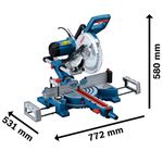 Serra Meia Esquadria 127V Telescopica Bosch Gcm 254 D Com Disco Bosch 76429_04.jpg