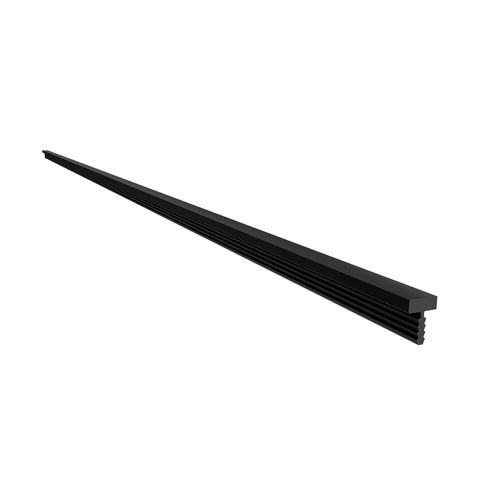 Perfil Sapateira Fitto RM-276 Preto Baixo 800x30mm Rometal