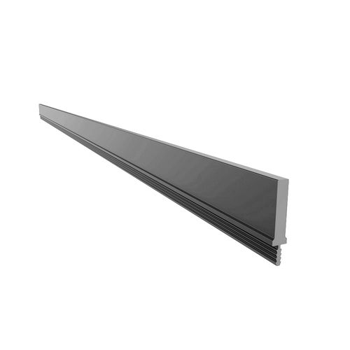 Perfil Sapateira Fitto RM-275 Prata Alto 800x30mm Rometal