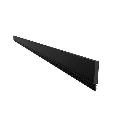 Perfil Sapateira Fitto RM-275 Preto Alto 800x30mm Rometal