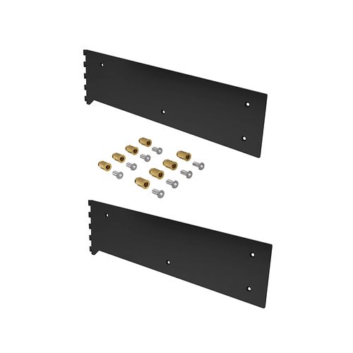 Suporte para Gaveteiro Fitto Preto 450x132mm Rometal