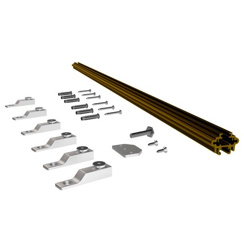 Coluna Sobreposta Fitto RMS-036 Champagne 3 Metros Rometal