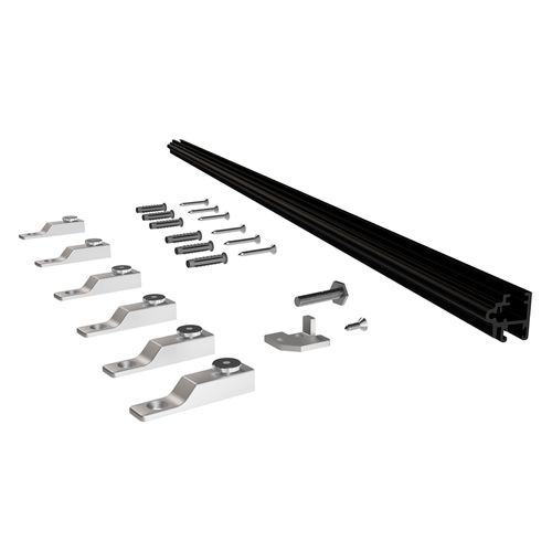 Coluna Embutida Fitto RMS-037 L/D Preto 3 Metros Rometal